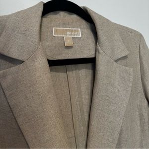 Michael Kors Linen Suit Jacket/Blazer